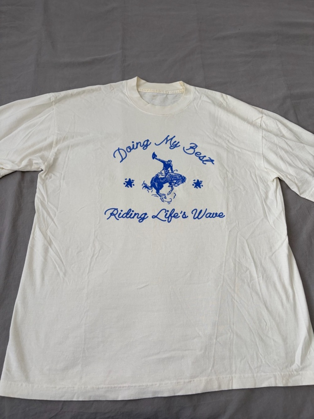 Okay to Rest tee, size Large